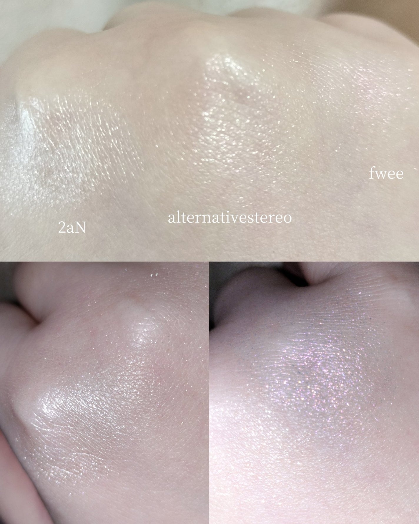 グリッツストーングリッターミニ/fwee/クリームハイライトを使ったクチコミ(8枚目)