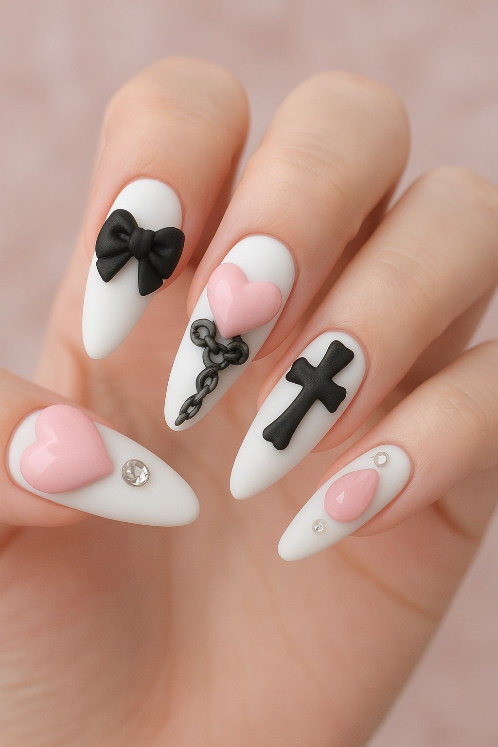 ジェルネイル(ライト対応)/セリア/ジェルネイルを使ったクチコミ(1枚目)