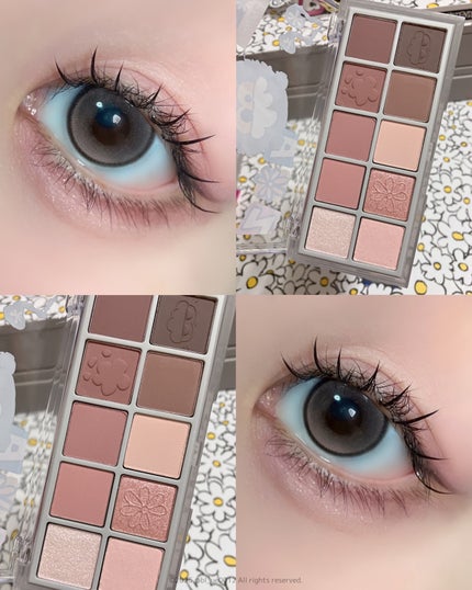 ベターザンパレット/rom&nd/アイシャドウパレットを使ったクチコミ(3枚目)