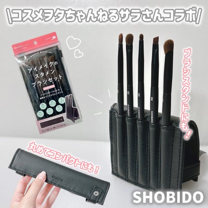 アイメイクのスタメンブラシセット/SHOBIDO/メイクブラシを使ったクチコミ(1枚目)