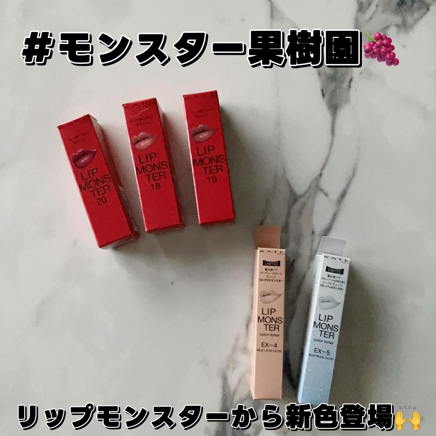 ケイト リップモンスター/KATE/口紅を使ったクチコミ（1枚目）