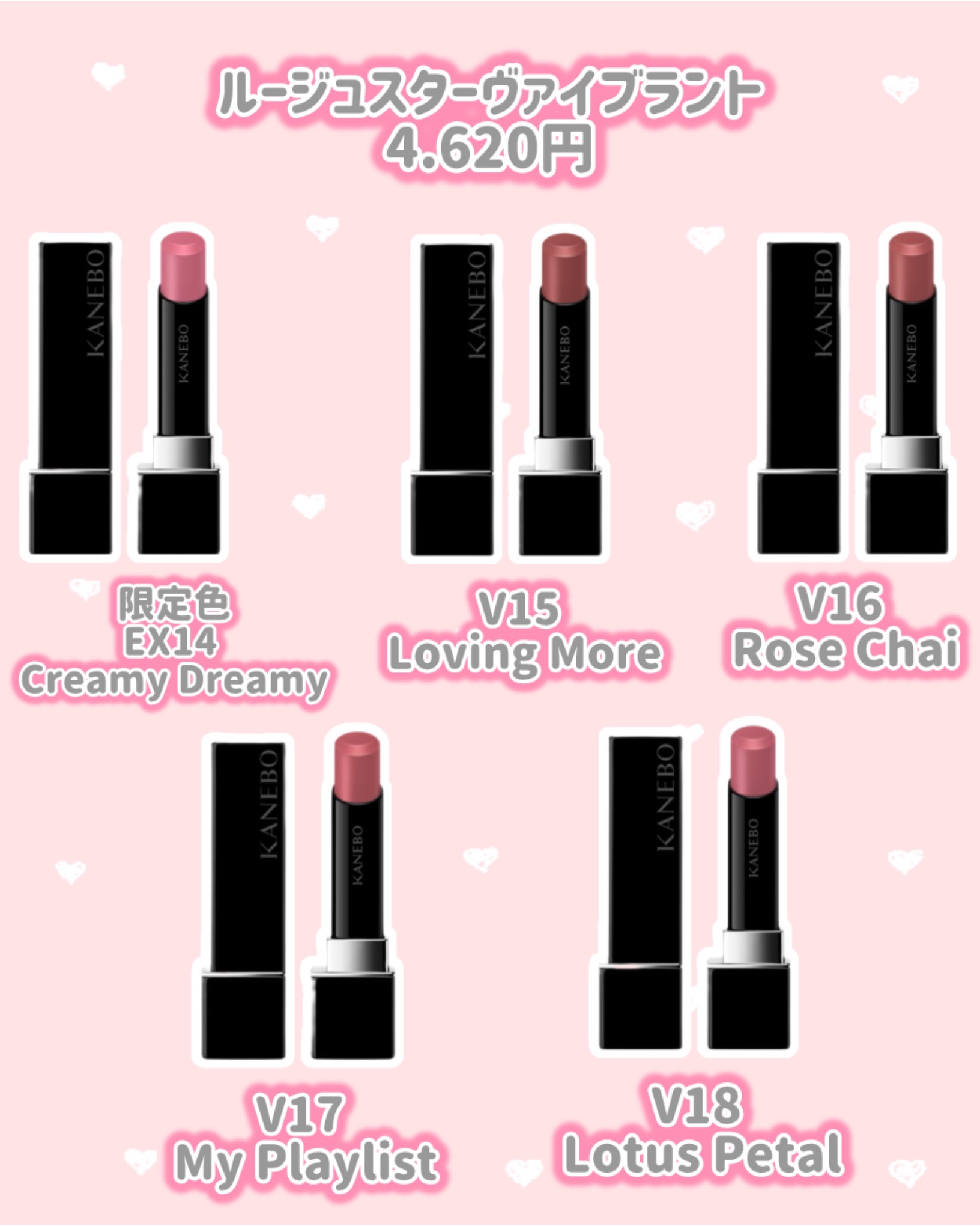 ルージュスターヴァイブラント/KANEBO/口紅を使ったクチコミ（2枚目）