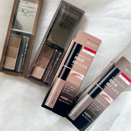 ケイト 3DアイブロウカラーZ/KATE/眉マスカラを使ったクチコミ(2枚目)