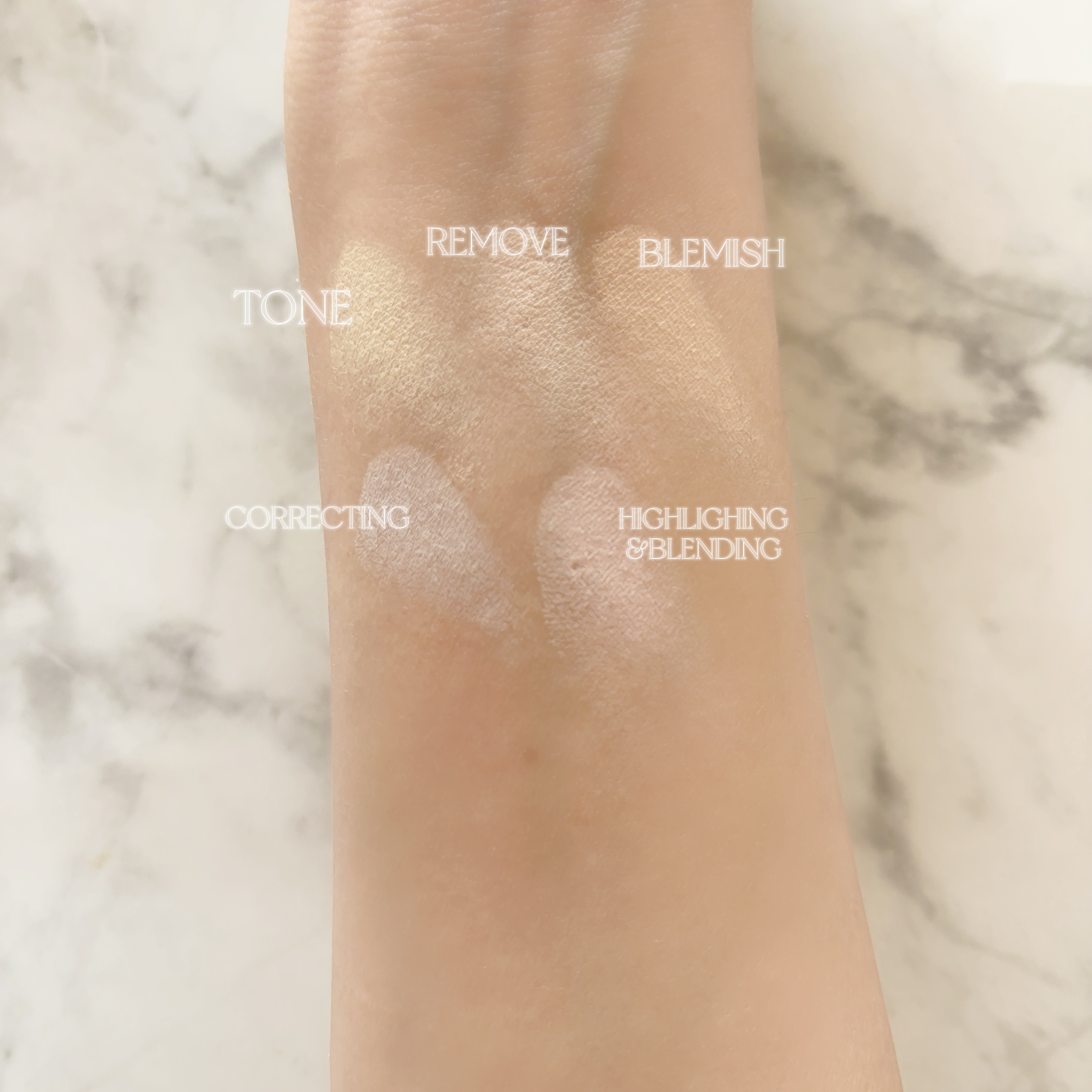 コンシールブレンダーパレット/LUNA/パレットコンシーラーを使ったクチコミ（3枚目）