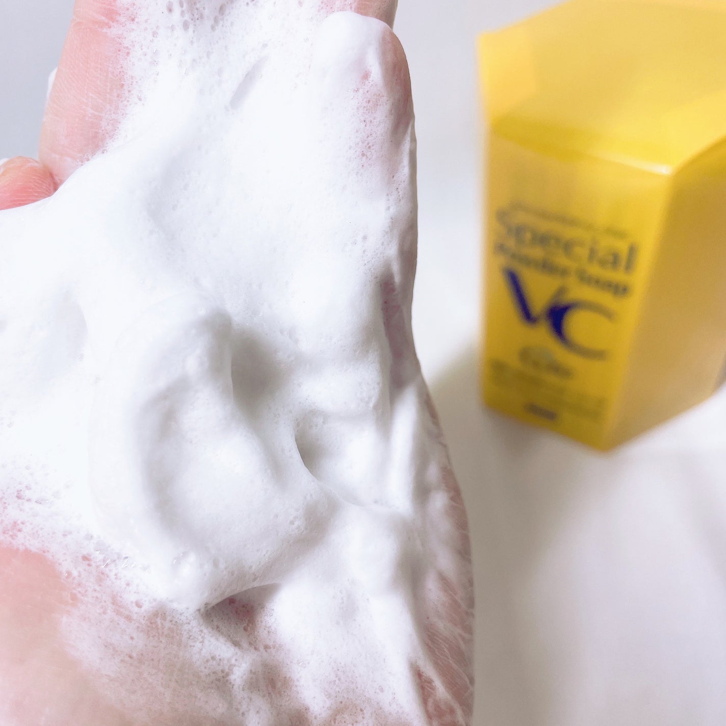 スペシャルパウダーソープVC/Cure/洗顔パウダーを使ったクチコミ(7枚目)