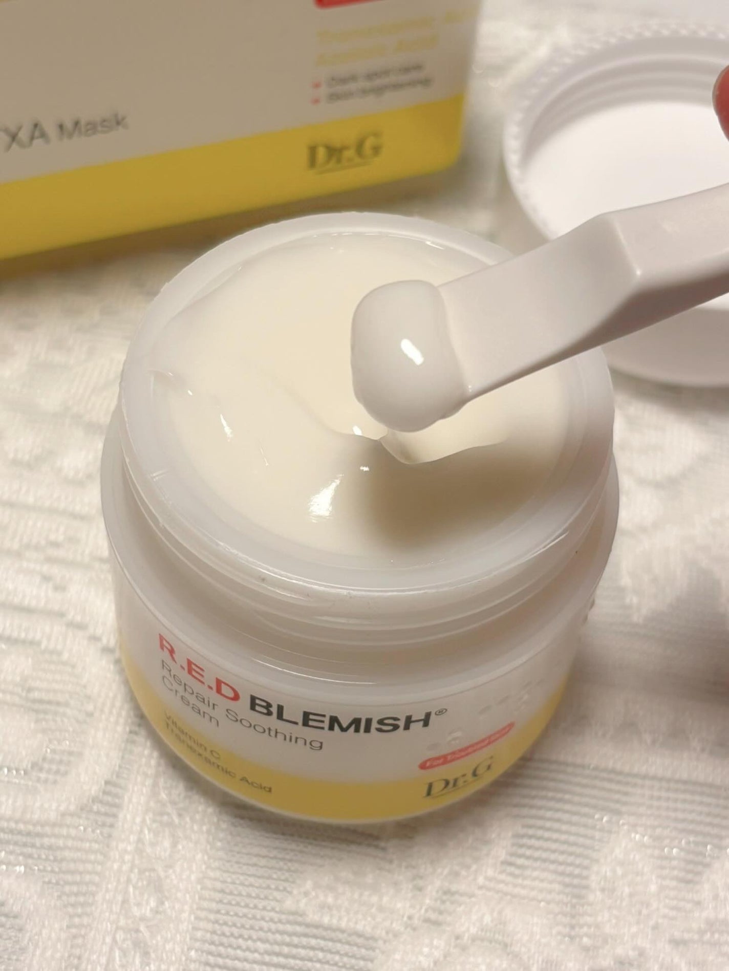 レッドブレミッシュ リペアスージングクリーム/Dr.G/フェイスクリームを使ったクチコミ(2枚目)