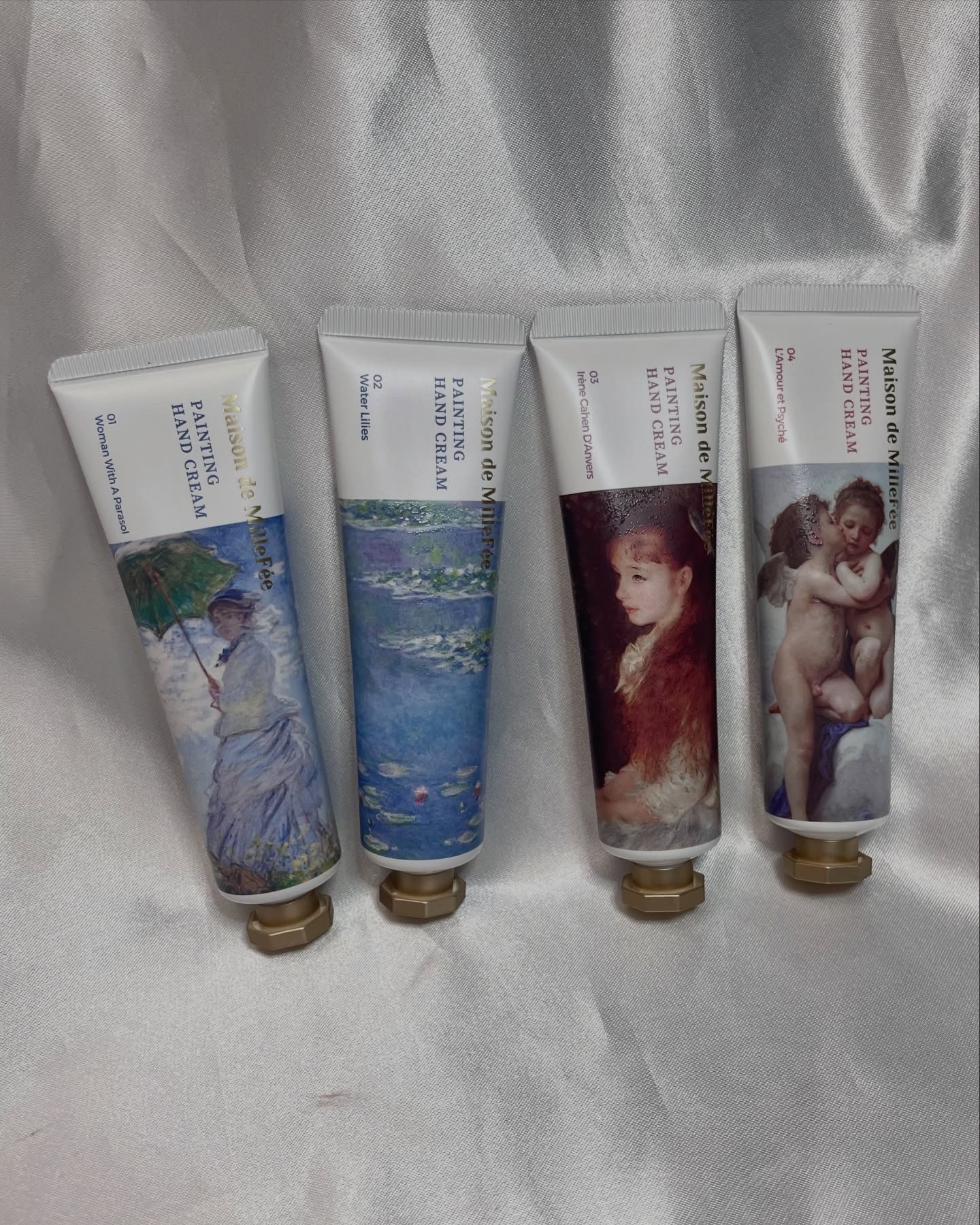 絵画ハンドクリーム/MilleFée/ハンドクリームを使ったクチコミ（2枚目）