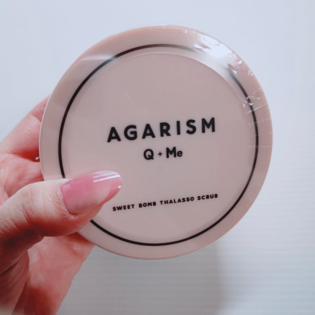 Q+Me スウィート ボム タラソ スクラブ/AGARISM/バスト・ヒップケアを使ったクチコミ(1枚目)