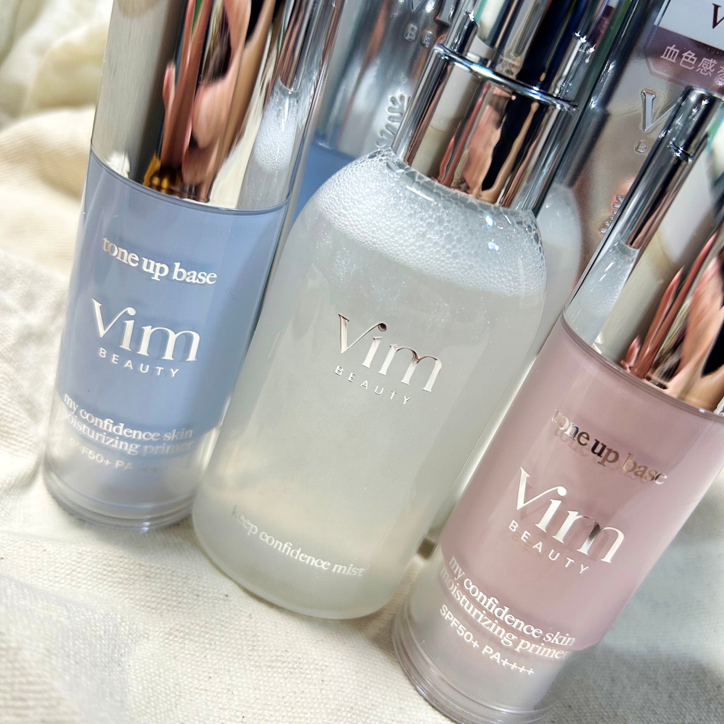 マイ コンフィデンス スキン モイスチャライジング プライマー/vim BEAUTY/化粧下地を使ったクチコミ(2枚目)