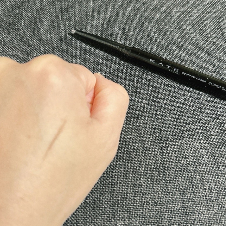 ケイト アイブロウペンシルスーパースリム0.8/KATE/アイブロウペンシルを使ったクチコミ（3枚目）