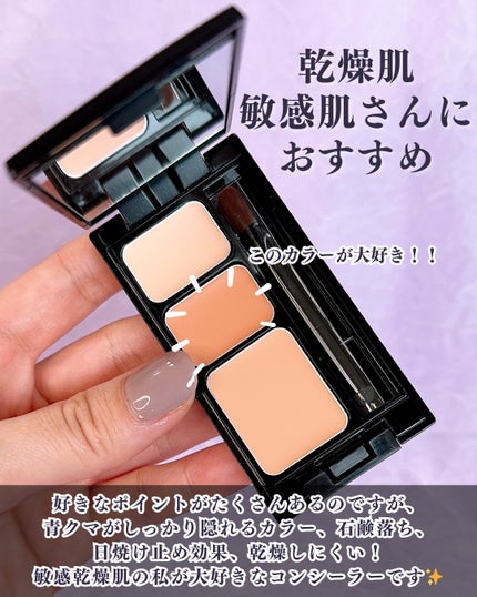 ミネラルコンシーラーパレット/エトヴォス/パレットコンシーラーを使ったクチコミ(4枚目)
