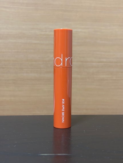 ジューシーラスティングティント 08 アップルブラウン(APPLE BROWN)/rom&nd/リップティントの画像