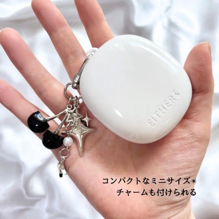 Pebble Blur Cushion (mini)/EITHER&/クッションファンデーションを使ったクチコミ(4枚目)