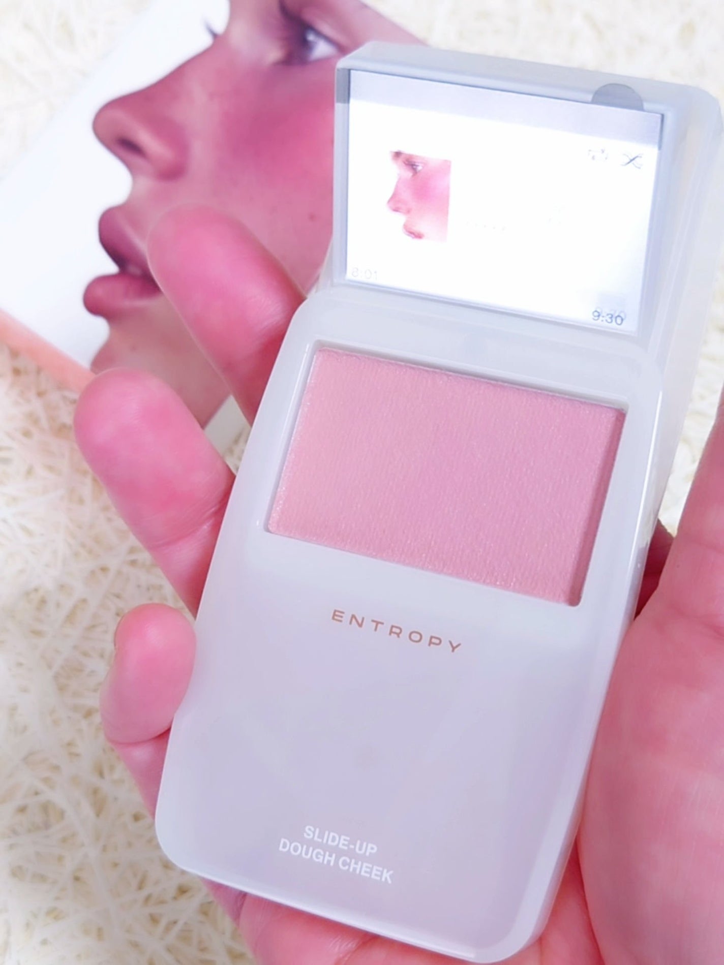 スライドアップドウチーク/ENTROPY/ジェル・クリームチークを使ったクチコミ(5枚目)