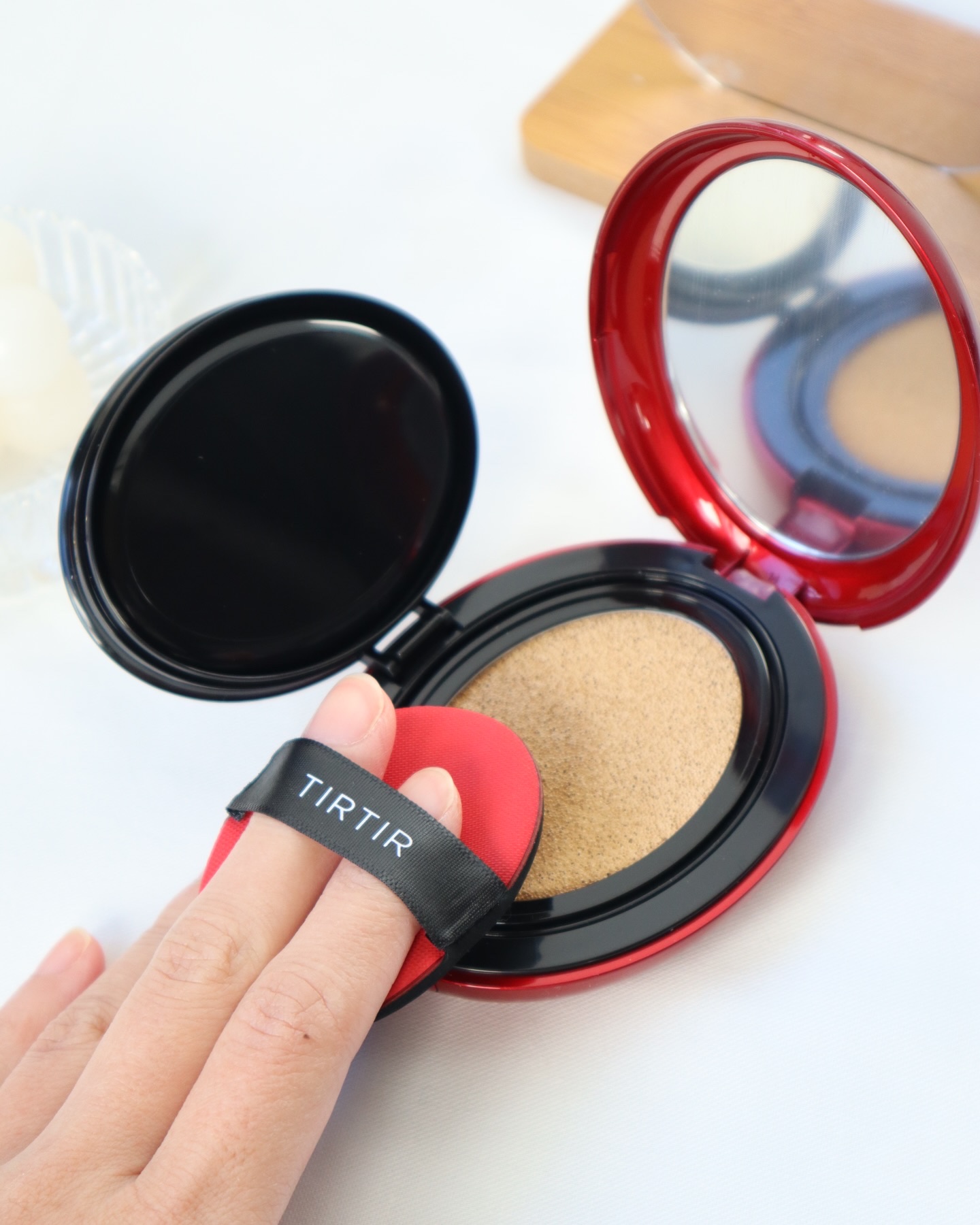 マスク フィット レッド クッション/TIRTIR(ティルティル)/クッションファンデーションを使ったクチコミ（3枚目）
