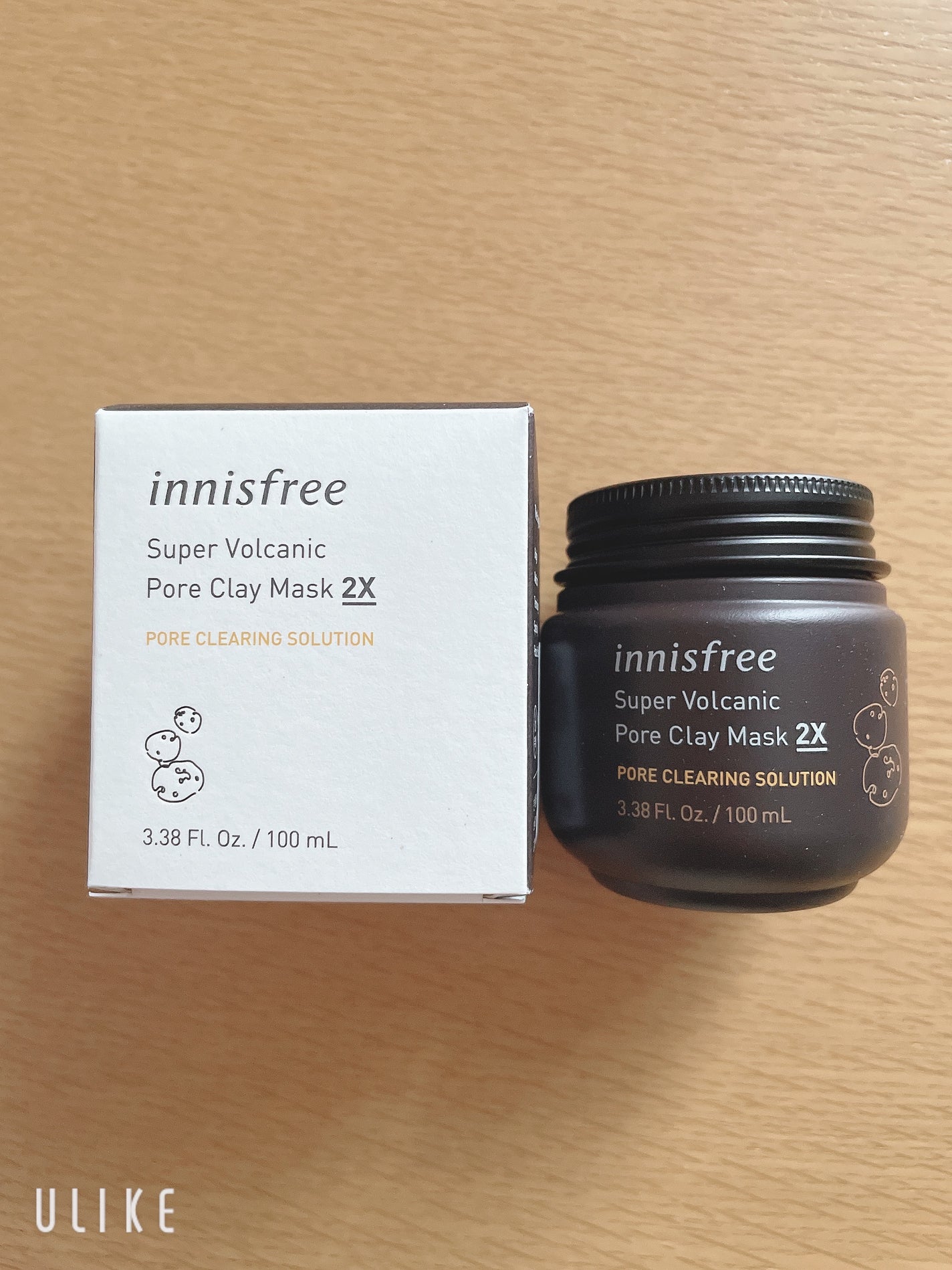 スーパーヴォルカニック ポア クレイマスク/innisfree/洗い流すパック・マスクを使ったクチコミ(1枚目)
