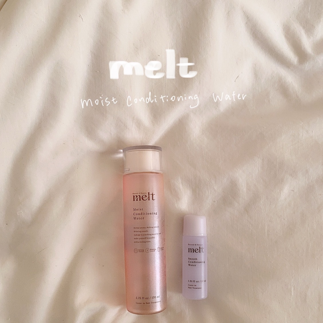 メルト モイストコンディショニングウォーター/melt/アウトバストリートメントを使ったクチコミ（1枚目）