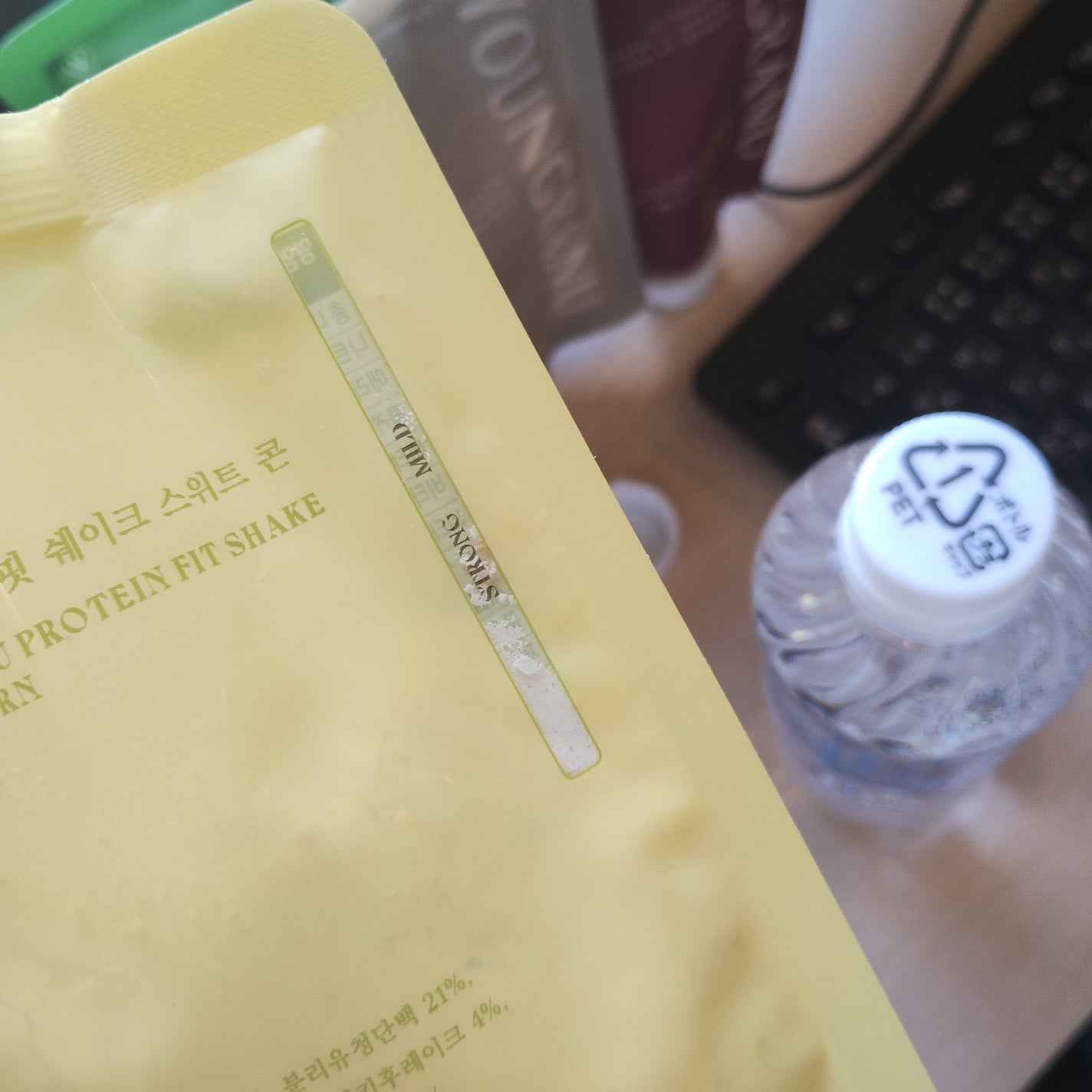 ヨンラニュープロテインフィットシェイク/YOUNGRANU/その他プロテインを使ったクチコミ(3枚目)