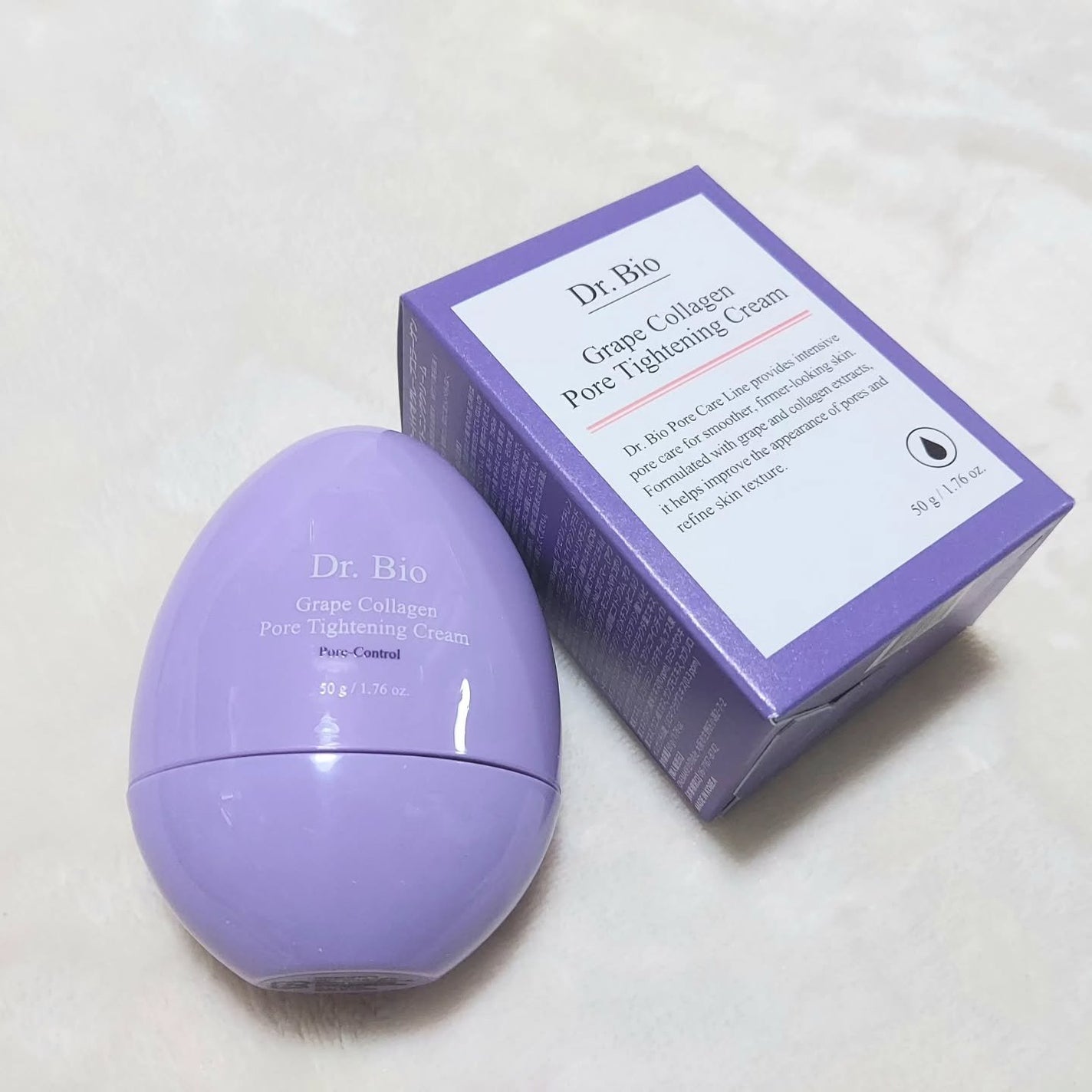 グレープコラーゲンポアタイトニングクリーム/Dr.Bio/フェイスクリームを使ったクチコミ(4枚目)