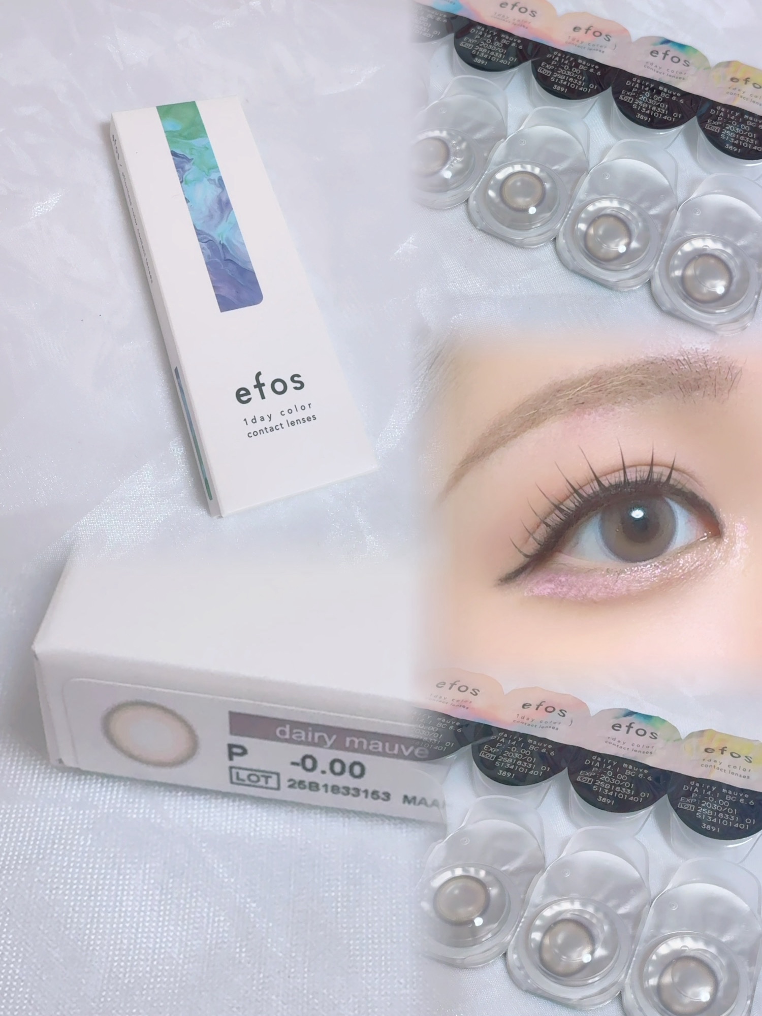 efos 1day/efos/ワンデー（１DAY）カラコンを使ったクチコミ（2枚目）