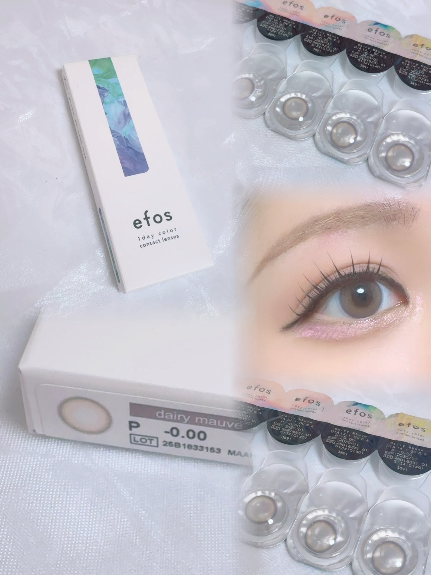 efos 1day/efos/ワンデー(1DAY)カラコンを使ったクチコミ(2枚目)