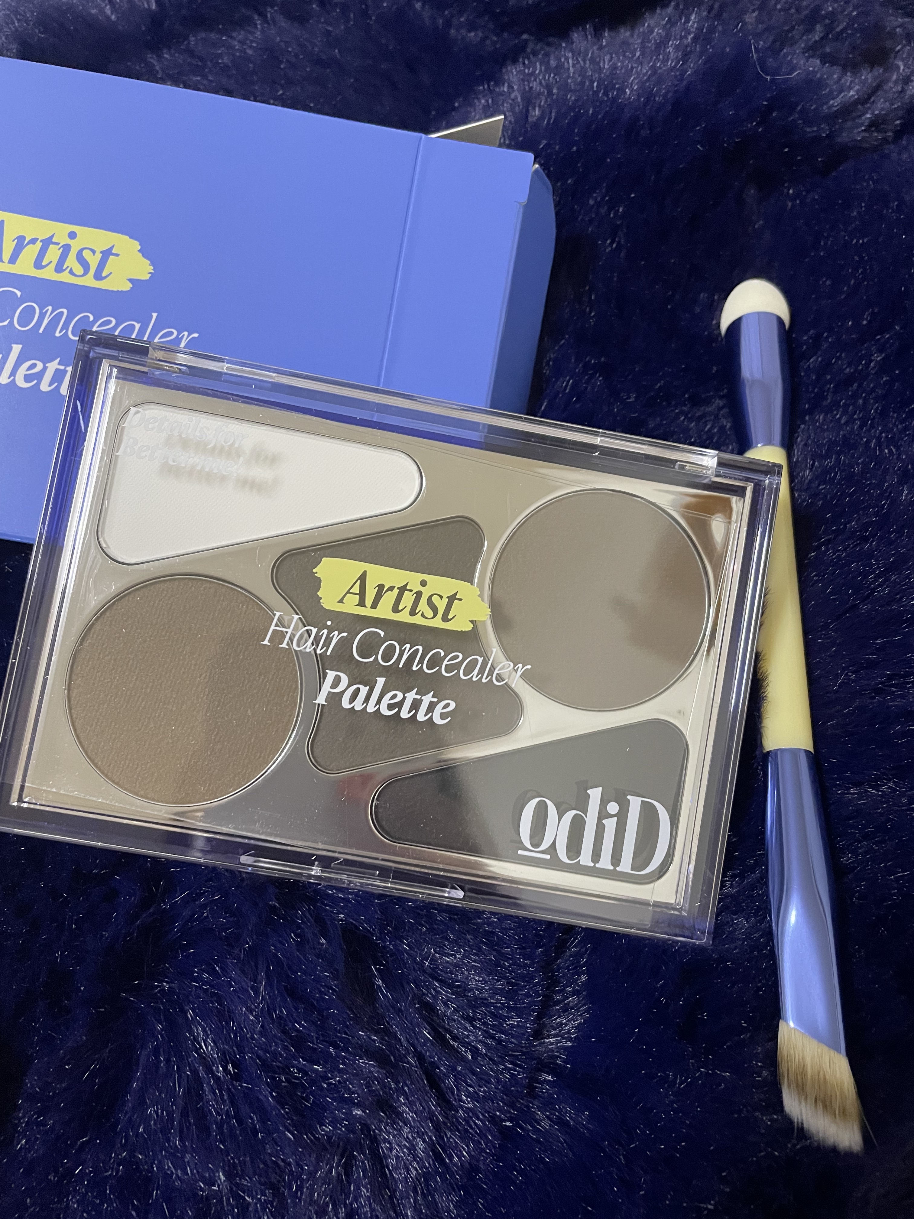 アーティストライン　ヘアコンシーラーパレット/odiD/その他スタイリングを使ったクチコミ（1枚目）