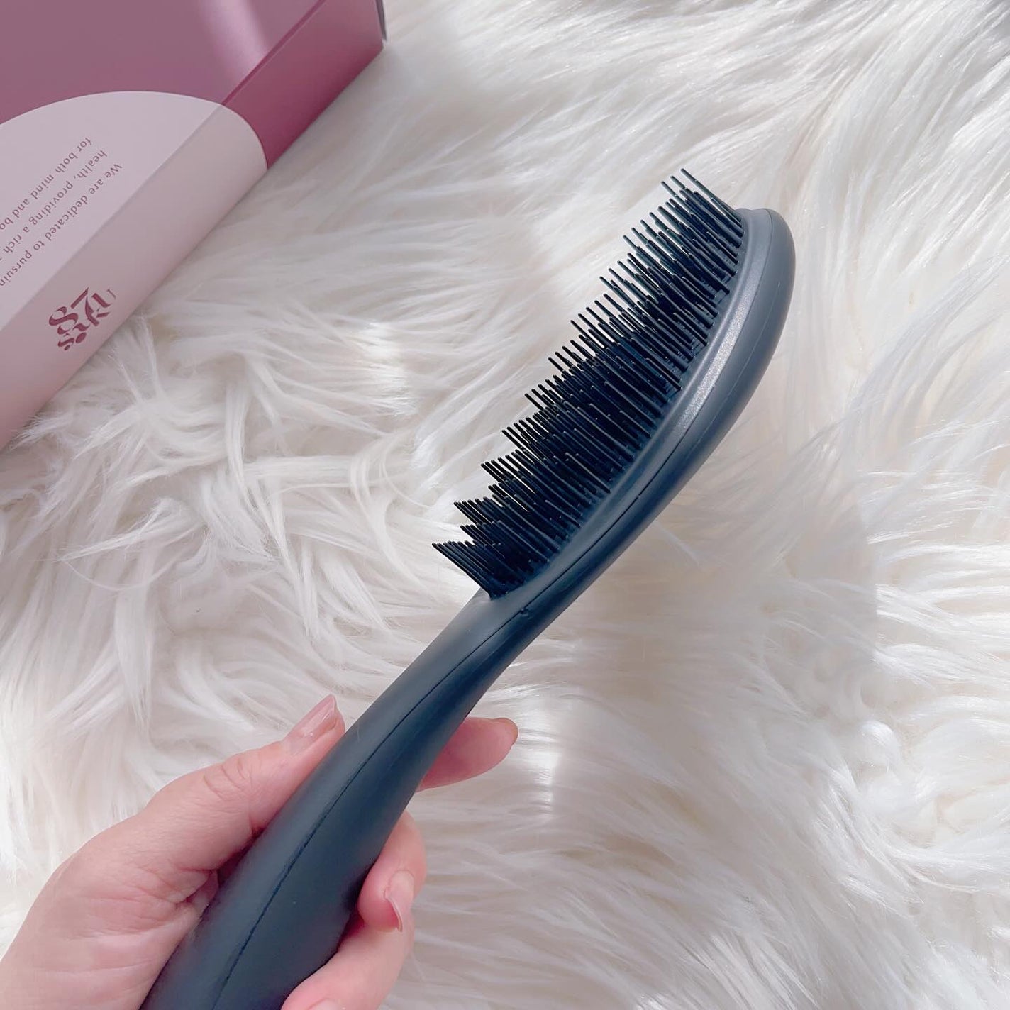 87saku ハナサク デタングリングブラシ/87saku/ヘアブラシを使ったクチコミ(2枚目)