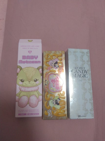 ベイビーモテコン ベイビーベイビー/モテコン/カラーコンタクトレンズを使ったクチコミ(1枚目)