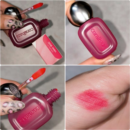 ベア ベルベット ティント/Coralhaze/リップティントを使ったクチコミ(7枚目)