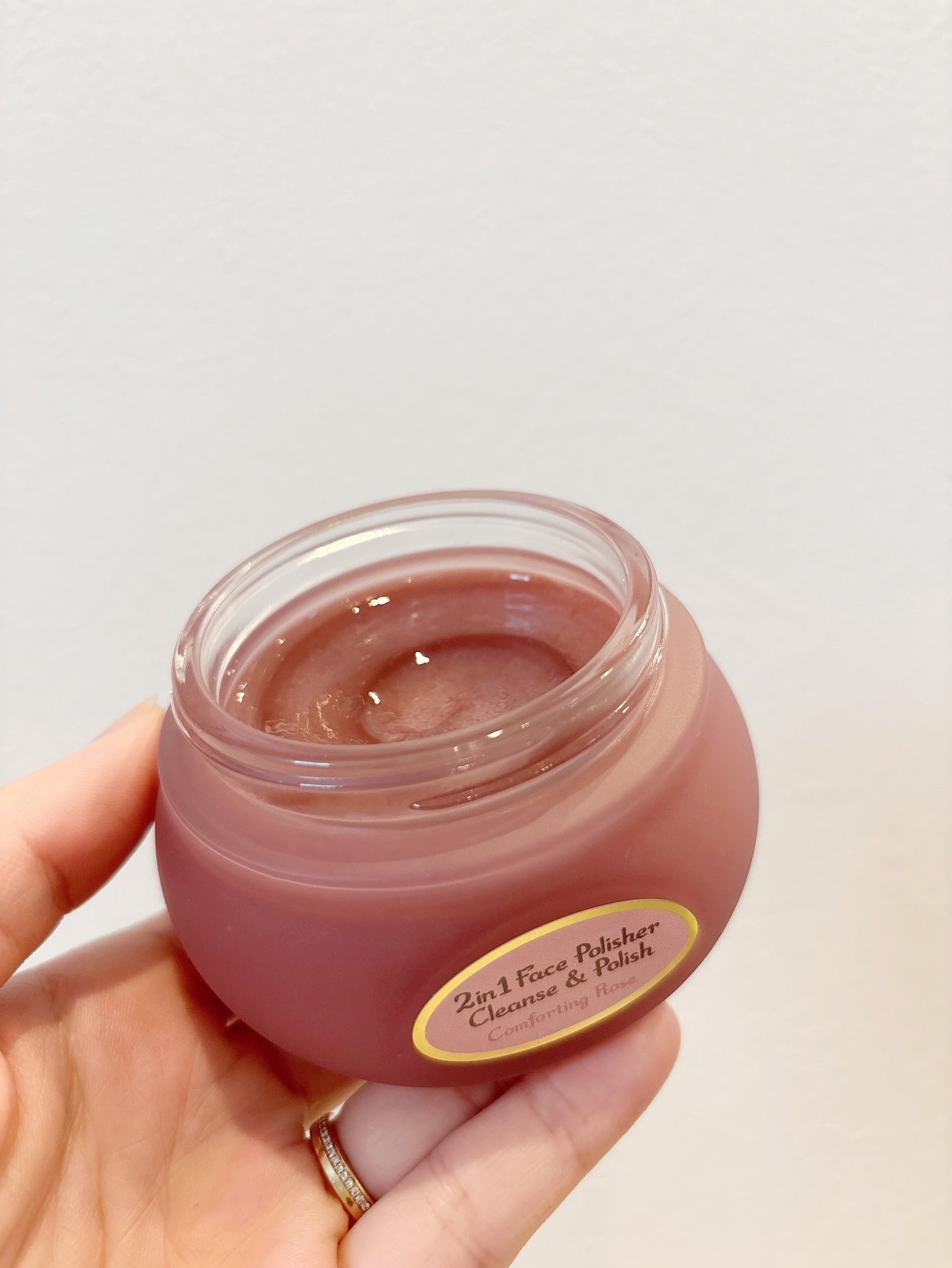 フェイスポリッシャー コンフォーティング・ローズ/SABON/スクラブ・ゴマージュを使ったクチコミ(3枚目)