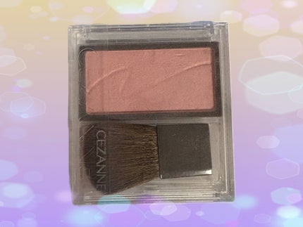 チークブラッシュ/CEZANNE/パウダーチークを使ったクチコミ(1枚目)