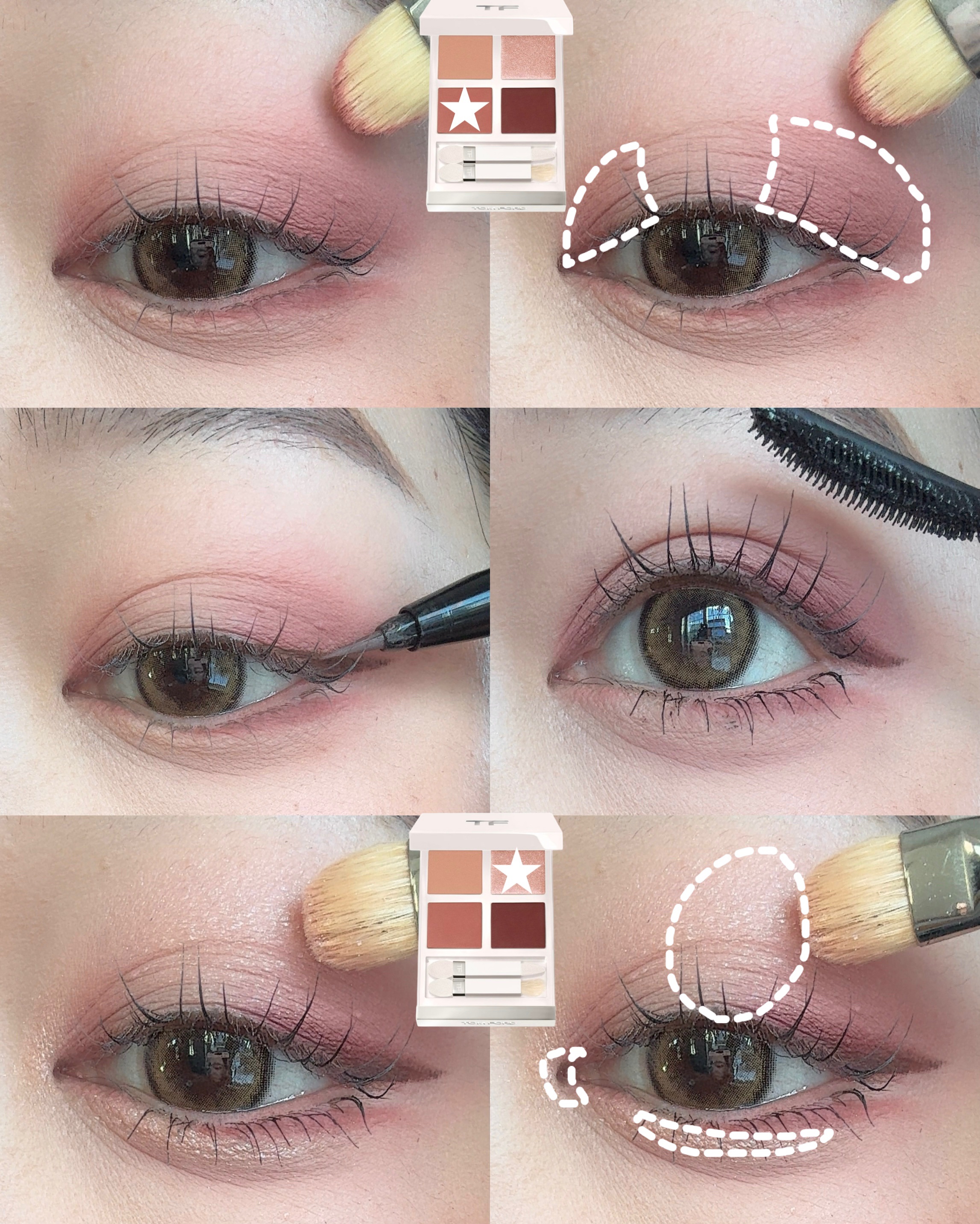 ソレイユ アイ カラー クォード/TOM FORD BEAUTY/アイシャドウパレットを使ったクチコミ（3枚目）