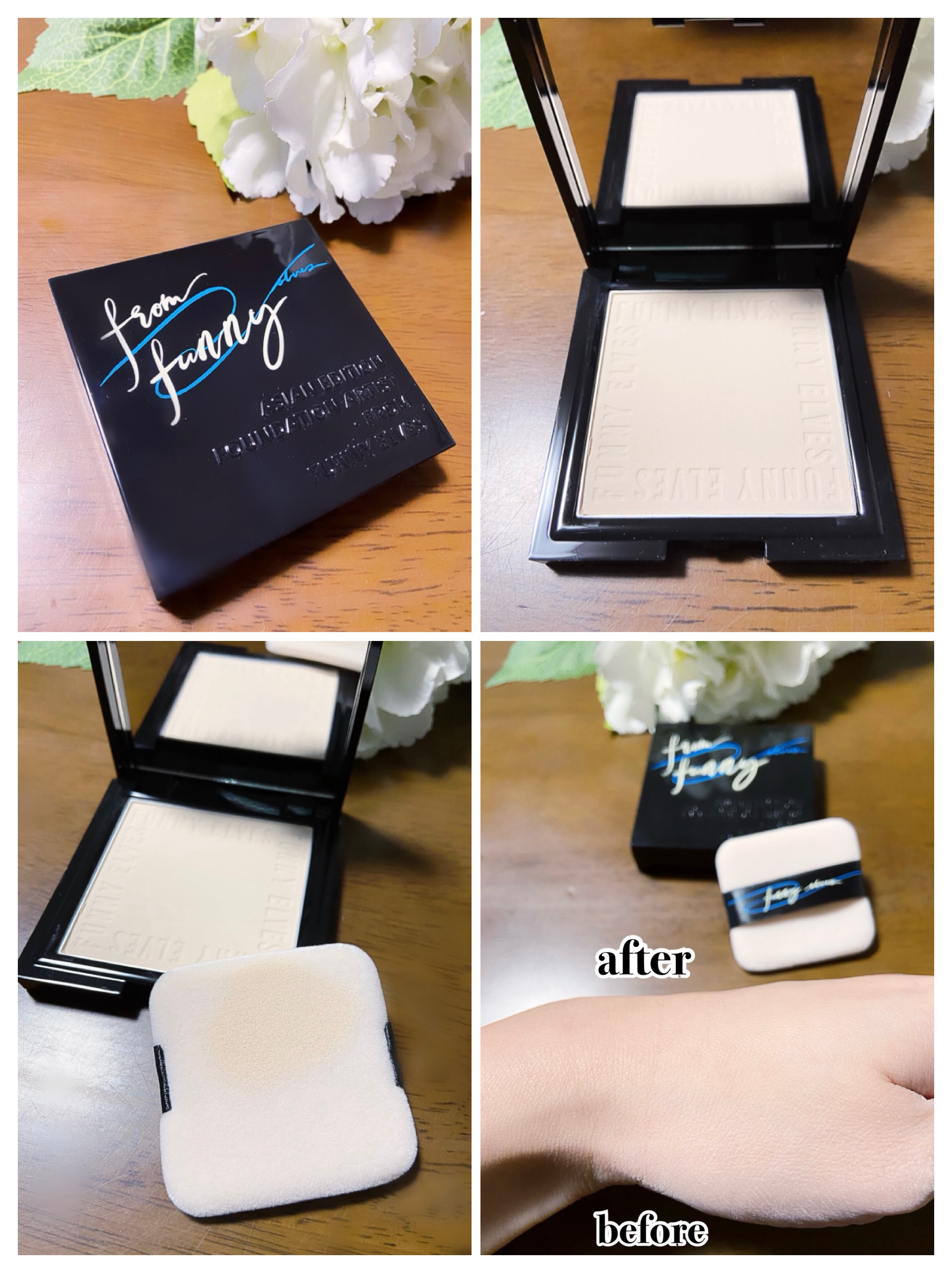 UVソフトマットプレストパウダー/FUNNY ELVES方里/プレストパウダーを使ったクチコミ（3枚目）