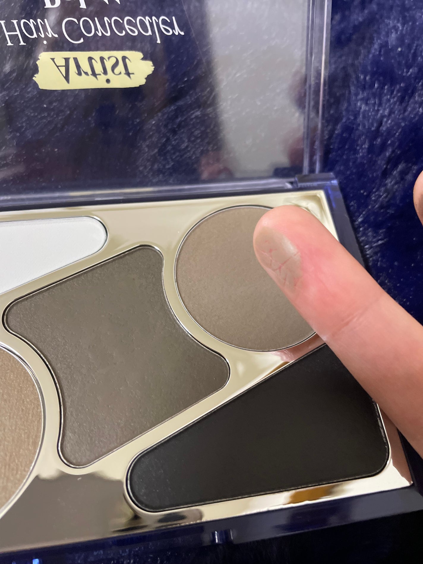 アーティストライン ヘアコンシーラーパレット/odiD/その他スタイリングを使ったクチコミ(7枚目)