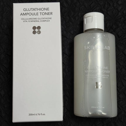 グルタチオンアンプルトナー/SKIN&LAB/化粧水を使ったクチコミ(3枚目)
