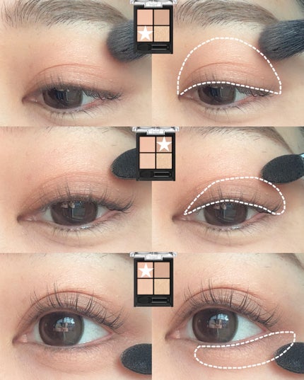 ケイト ポッピングシルエットシャドウ/KATE/アイシャドウパレットを使ったクチコミ(3枚目)