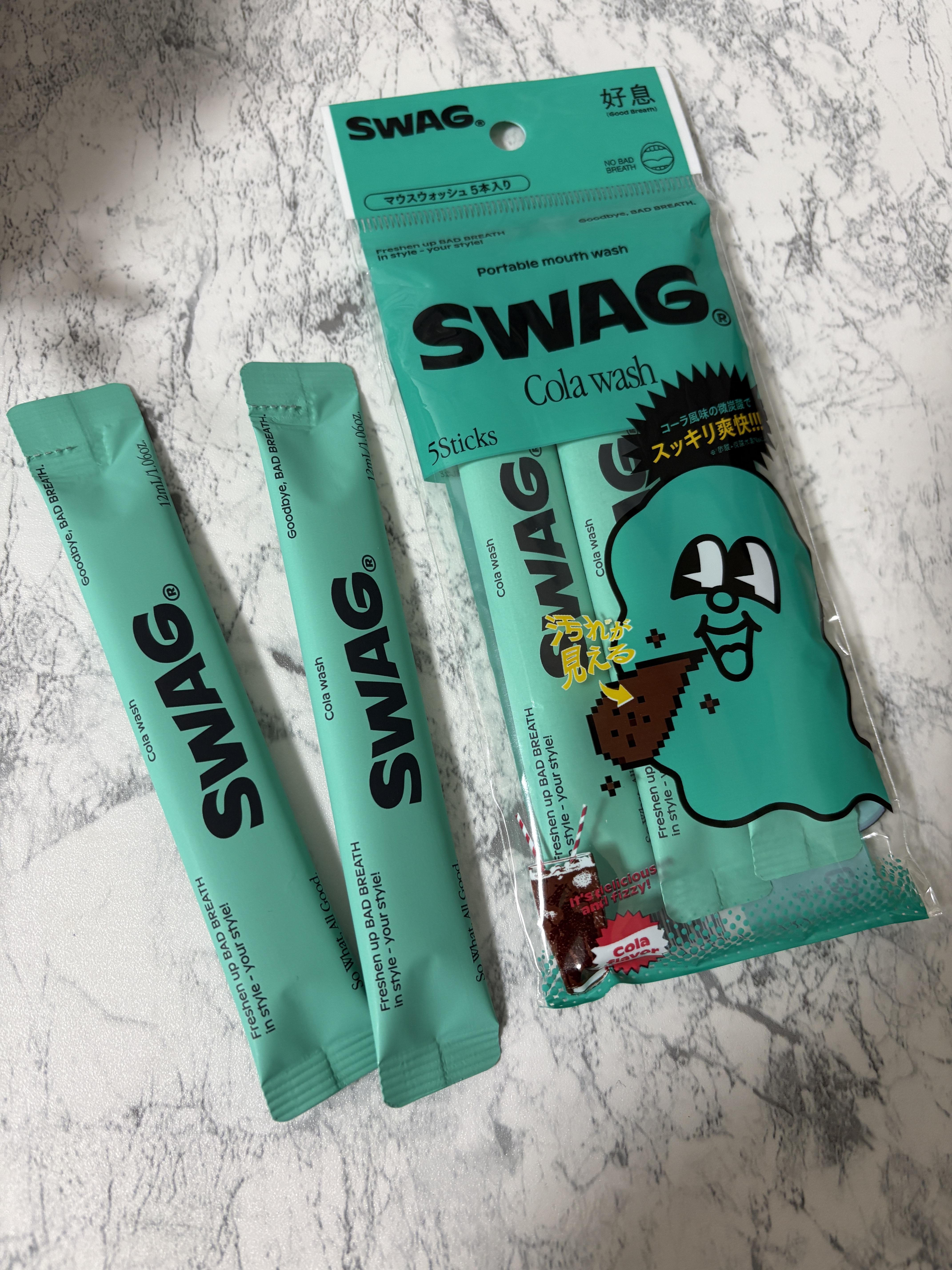 スワッグ コーラウォッシュ/SWAG/マウスウォッシュ・スプレーを使ったクチコミ（2枚目）