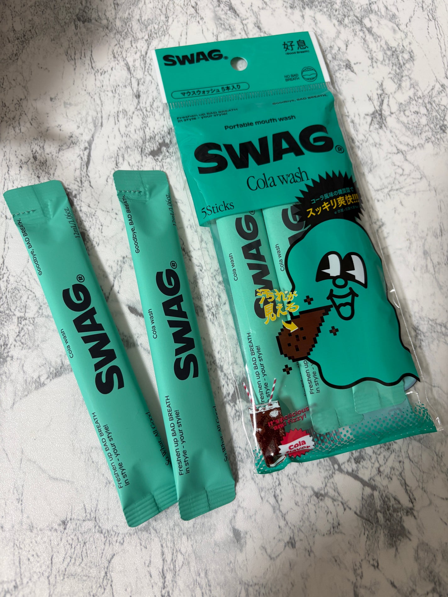 スワッグ コーラウォッシュ/SWAG/マウスウォッシュ・スプレーを使ったクチコミ(2枚目)