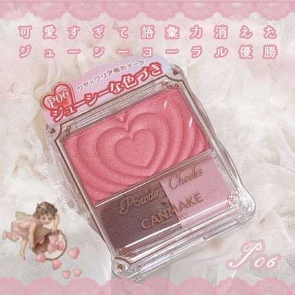 パウダーチークス/キャンメイク/パウダーチークを使ったクチコミ(1枚目)