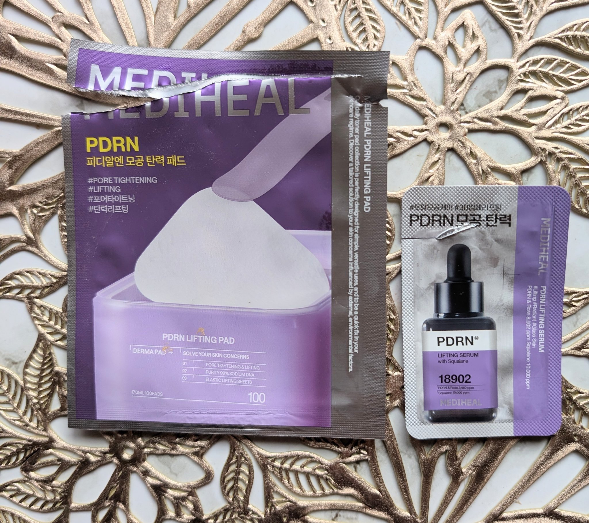 PDRN リフティングパッド/MEDIHEAL/トナーパッドを使ったクチコミ（1枚目）