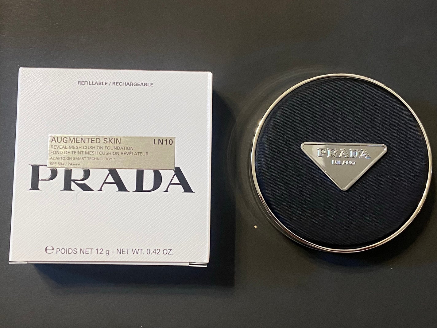 プラダ メッシュ クッション/PRADA BEAUTY/クッションファンデーションを使ったクチコミ(1枚目)