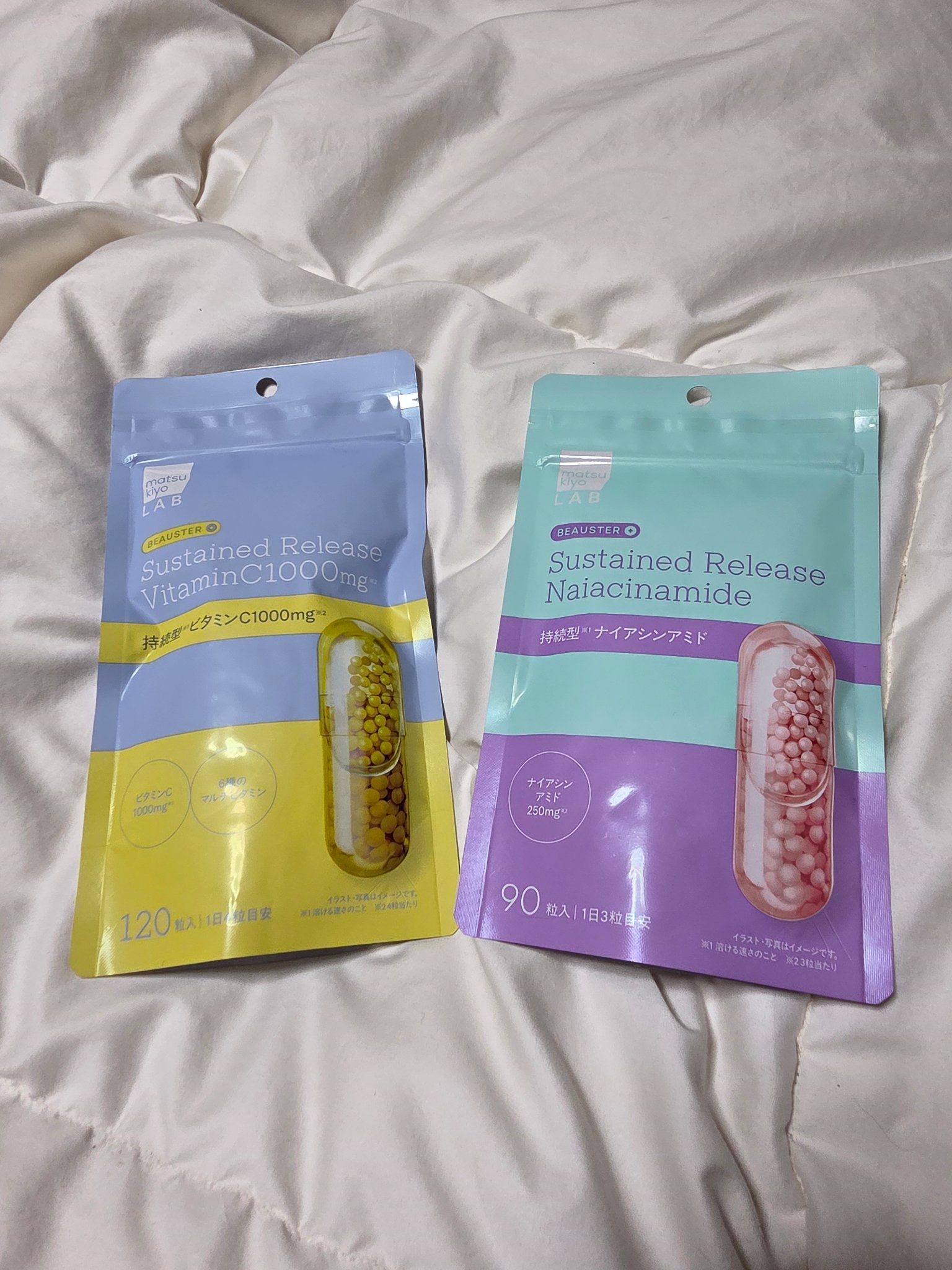 ビュースター 持続型ビタミンC1000/matsukiyo LAB/美容サプリメントを使ったクチコミ（3枚目）