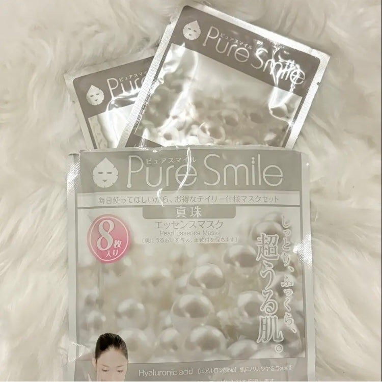 エッセンスマスク 真珠/Pure Smile/シートマスク・パックを使ったクチコミ(1枚目)