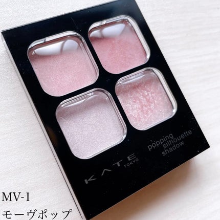 ケイト ポッピングシルエットシャドウ/KATE/アイシャドウパレットを使ったクチコミ(2枚目)