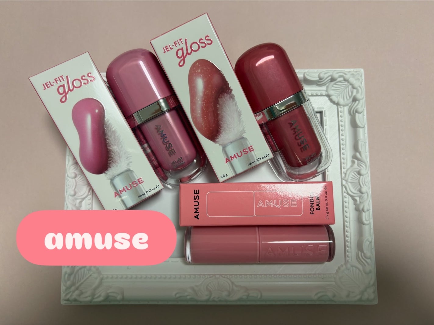 ジェルフィットティント/AMUSE/リップティントを使ったクチコミ(1枚目)