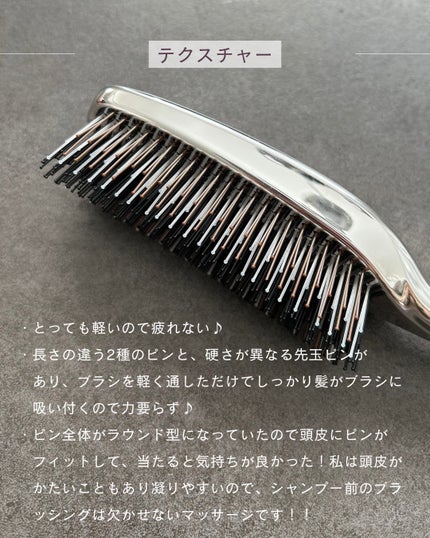 リノン スカルプケアブラシ/Linon/スカルプブラシを使ったクチコミ(3枚目)