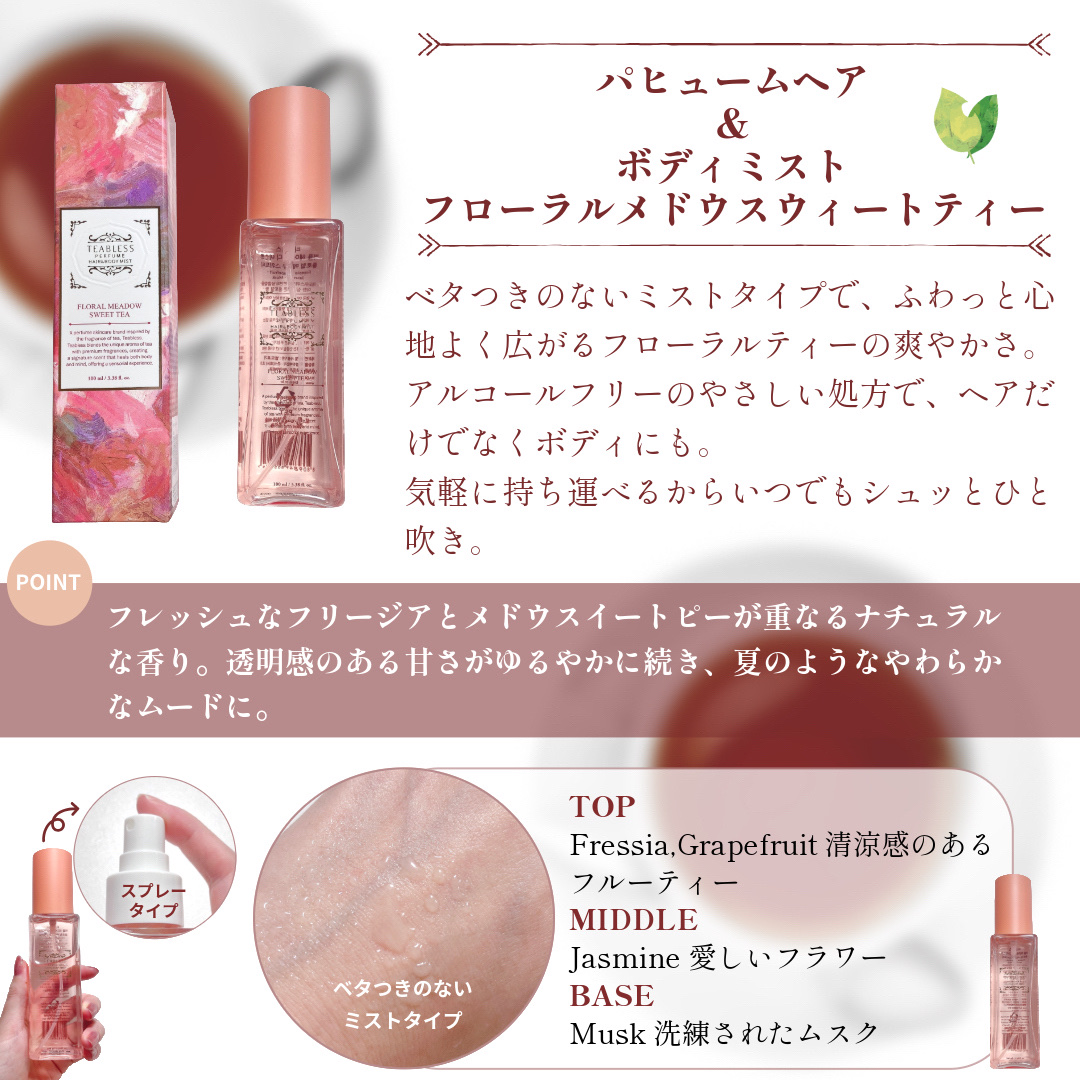 パフュームボディローション リリィムスクホワイトティー/TEABLESS/ボディローションを使ったクチコミ（3枚目）