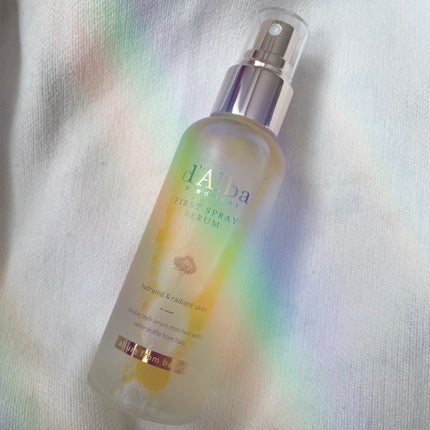 ダルバ ホワイトトリュフファーストスプレーセラム/ダルバ/ミスト状化粧水を使ったクチコミ(1枚目)