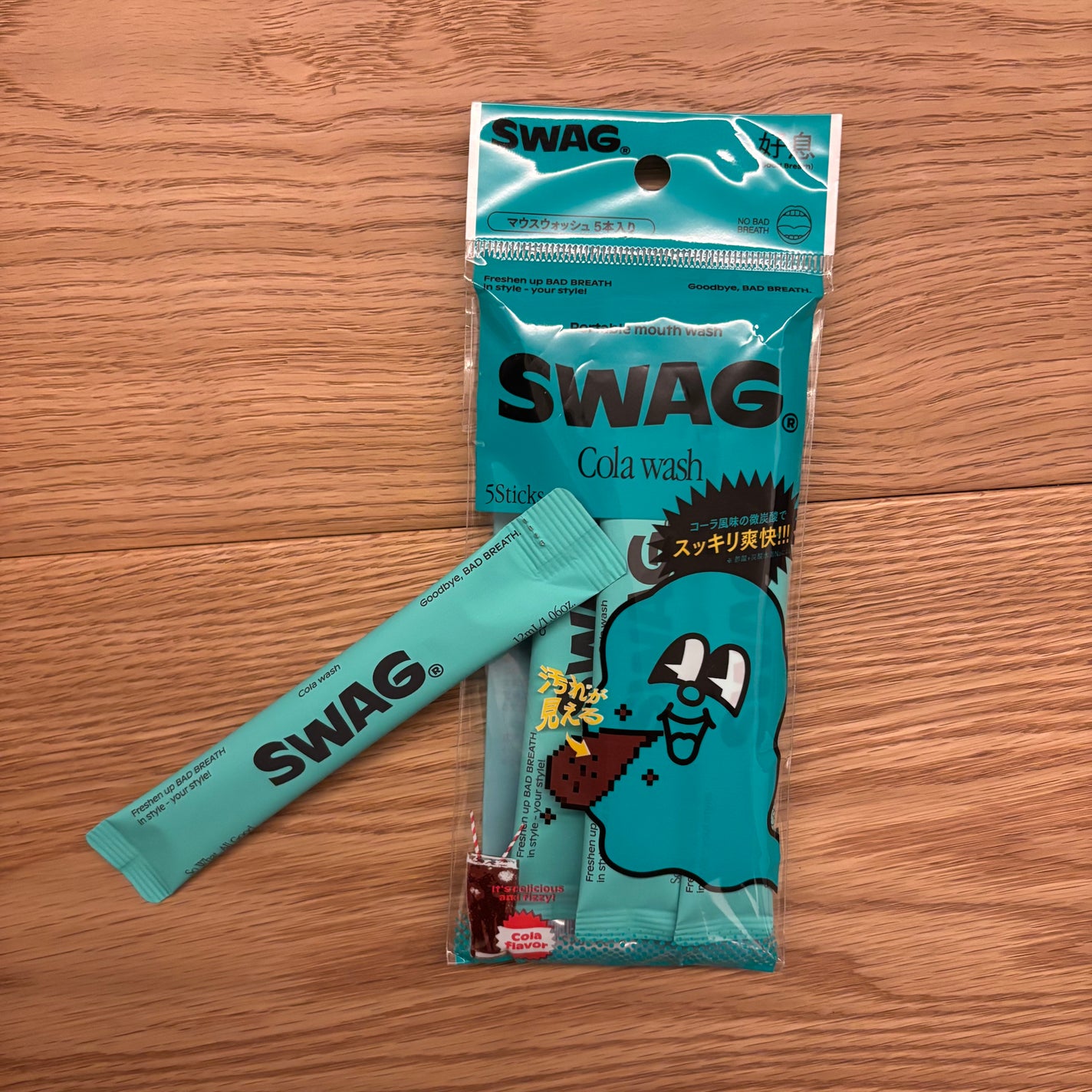 スワッグ コーラウォッシュ/SWAG/マウスウォッシュ・スプレーを使ったクチコミ(1枚目)