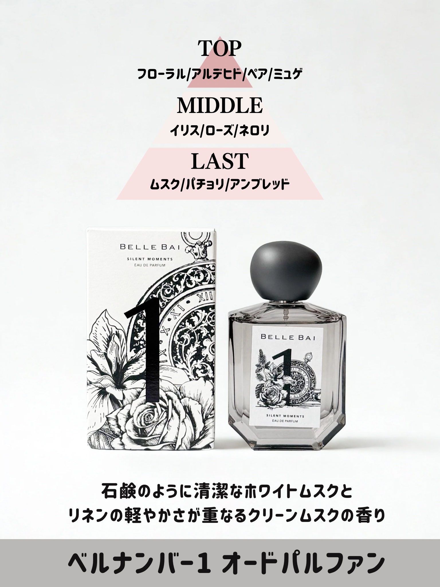 ベルナンバー 3 オードパルファン 精神の開放(LIBERATION MIND) 50mL/BELLE BAI/香水(その他)を使ったクチコミ（3枚目）
